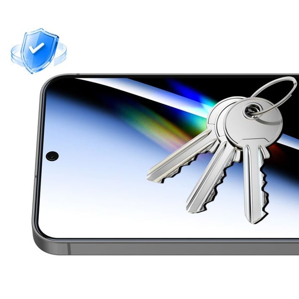Skärmskydd för Galaxy S26 Plus Anti-Spion 9H i Härdat Glas Svart