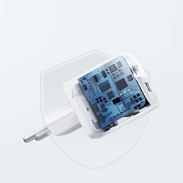 Kompakt laddare - Anker - 323 - 33W - 2 USB A- och C-portar - Snabbladdning