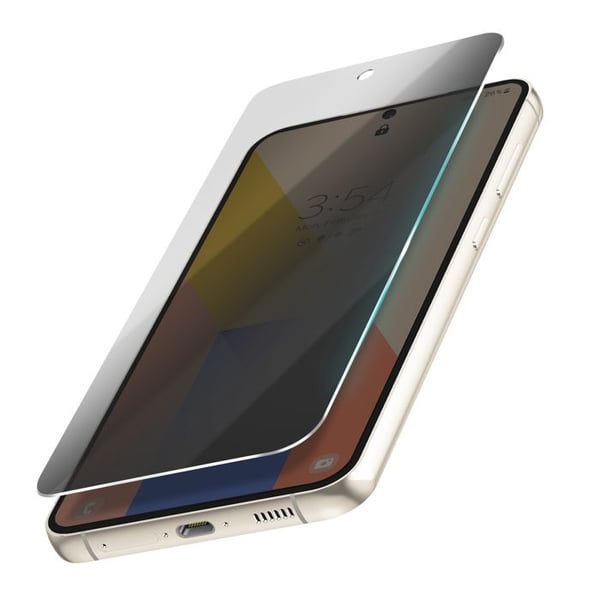 Härdat glas Anti-spion för Samsung Galaxy S23 Plus Anti repor Transparent