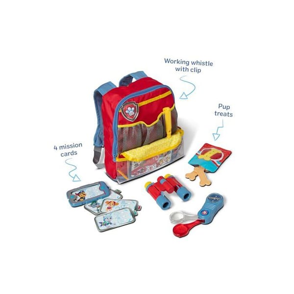 Legesæt - MELISSA DOUG - Paw Patrol - Rygsæk - Rød - Fra 3 år