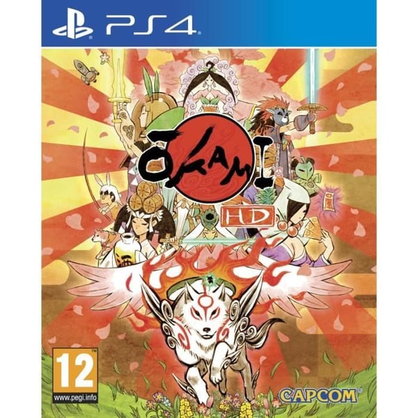 Okami HD PS4-spel