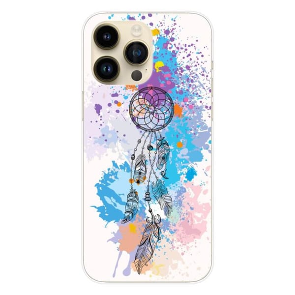 1001Coques - Silikonfodral kompatibelt med Apple iPhone 15 Pro Max - Drömfångarmotiv i färg - Originaldesign tryckt i Frankrike