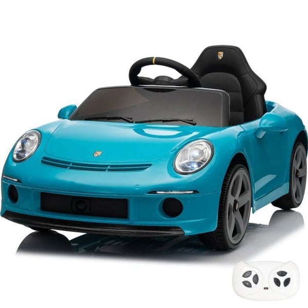 Elbil barn RUF GT 12V - 1-5 år, 1 plats, Bluetooth, föräldrakontroll, blå