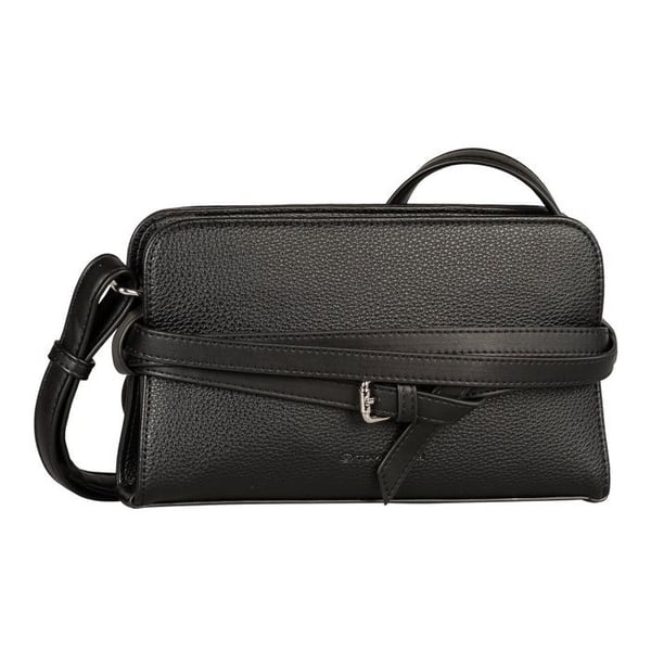 Axelväska med band - TOM TAILOR - Freya Cross Bag S - Svart - 25x15x5 cm - 315 g