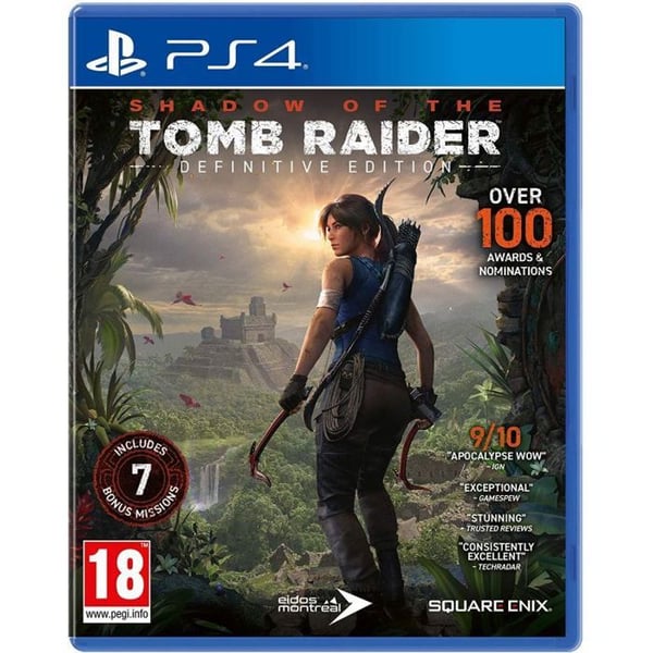 E-bok barn - interaktiv bok barn Square Enix Shadow of the Tomb Raider: Definitive Edition