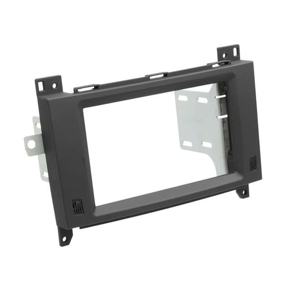 Soft touch 2-DIN frontplatta, kompatibel med Mercedes Viano / Vito 2006 >
