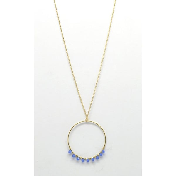 Kollektion CMLPB - Halsband med blå ring