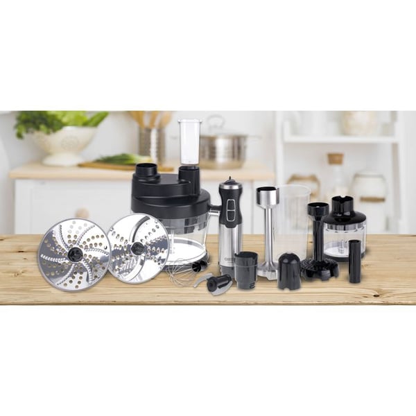 Stavblender Sæt, Multifunktionel Hakker, Piskeris, 3 i 1, Rustfrit Stål Camry CR4623 1600W