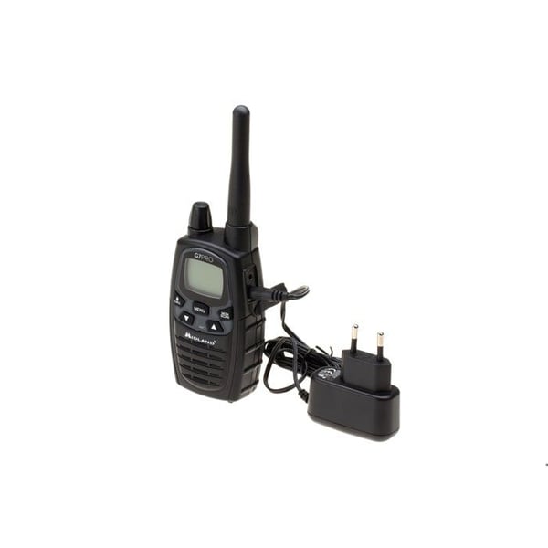 Talkie Walkie - MIDLAND - G7 Pro - Dual Band - Energisparefunktion - Sort