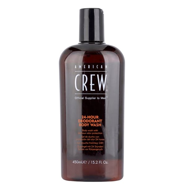 Duschgel - AMERICAN CREW - 24h Deodorant - 450ml - Utan parabener - Uppfriskande
