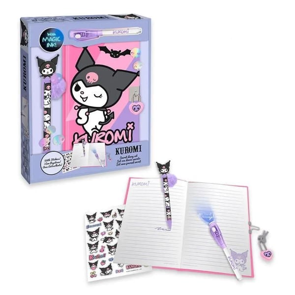 Dagbok med penna Kids Licensing Hello Kitty Kuromi