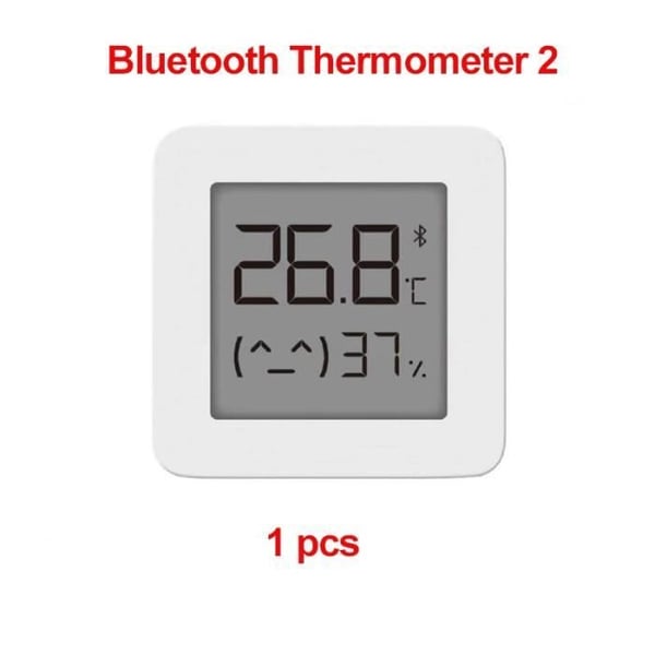 Mijia - Smart digital termometer, Bluetooth, fuktighetssensor, LCD-skärm, Mi Home-app, Nytt, [29F8913]