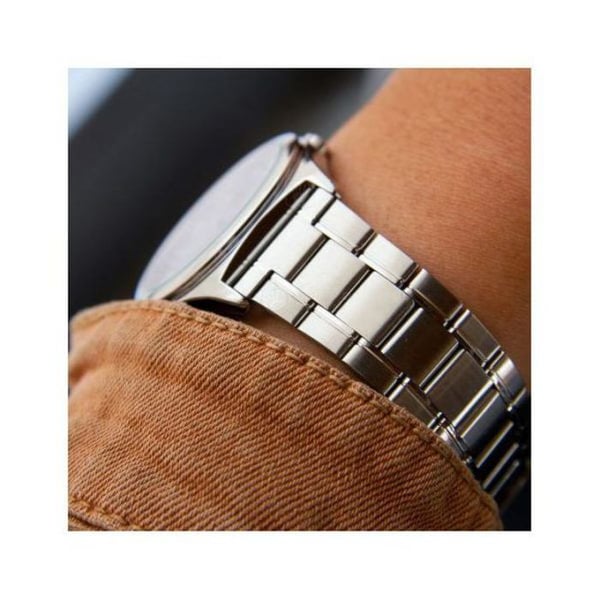 Klocka - CASIO - MTP-V006D-12UDF - Armband i rostfritt stål - Visning av dag/datum - Vattentålig 30m