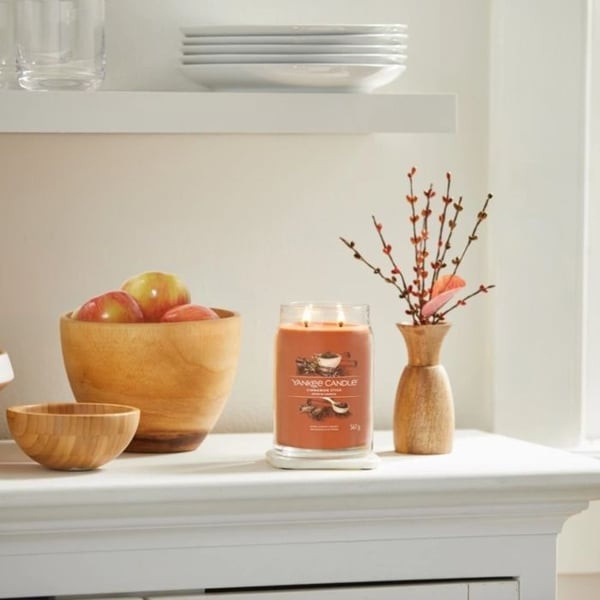 Stort kanelstång Signature Candle - Yankee Candle