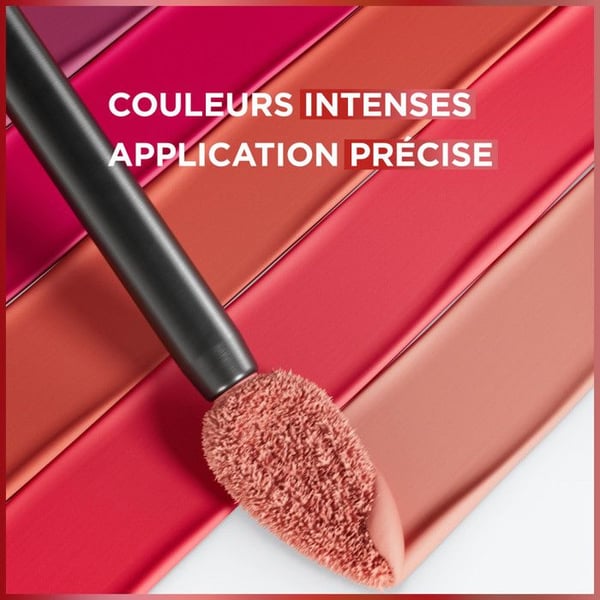 Flytande Läppstift - L'Oréal Paris - 630 Rose Heat - Matt Finish - Långhållbar - Transferfri