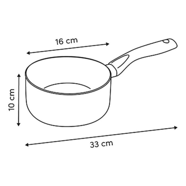 Gratängform induktion "Néo" aluminium diameter 16 cm