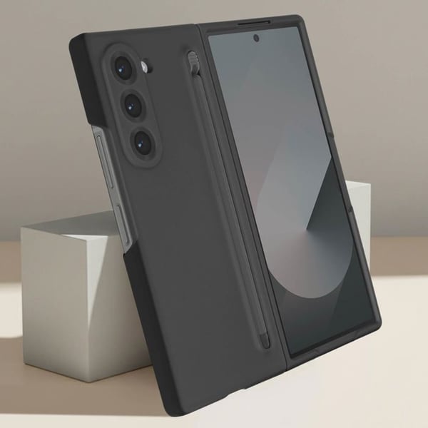 Coque - Samsung - Galaxy Z Fold 6 - Soft Touch - Stylus - Ultranöjesskydd
