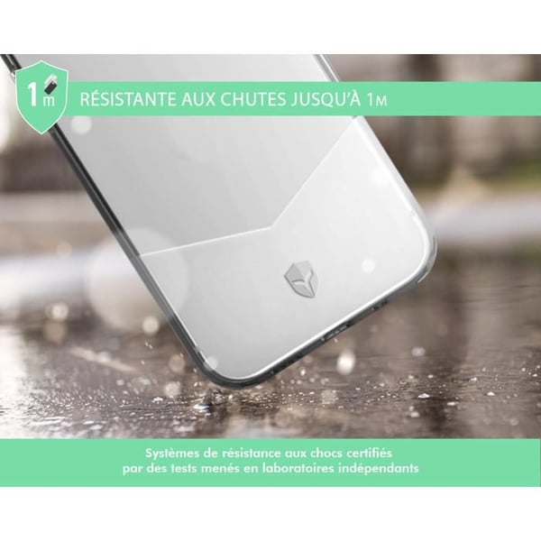 Coque - PURE - iPhone 13 Pro Max - Förstärkt - Livstidsgaranti - Transparent