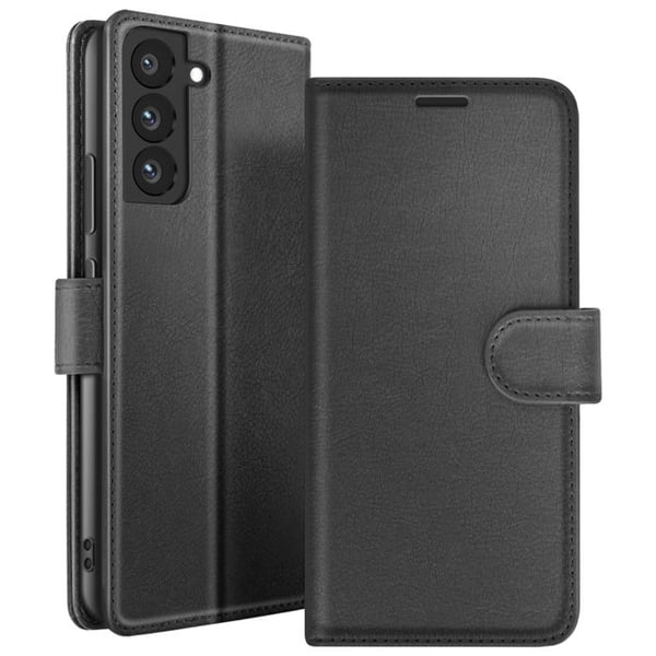 Plånboksfodral för Samsung Galaxy S22 Stöd och Flik Zanaé Svart
