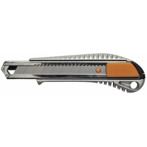 Professionell kniv - FISKARS - 1395 - 18 mm - Metallkropp - Automatisk bladlåsning