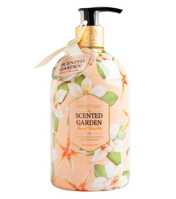 Handtvål - IDC Institute - Doftande Trädgård - Vanilj - 500 ml - Pumpflaska - Utan parabener