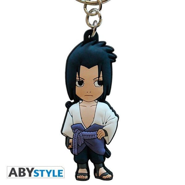 Nøgleholder - ABYSTYLE - Sasuke - Sort - Unisex - Voksen