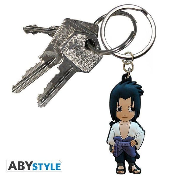 Nøgleholder - ABYSTYLE - Sasuke - Sort - Unisex - Voksen