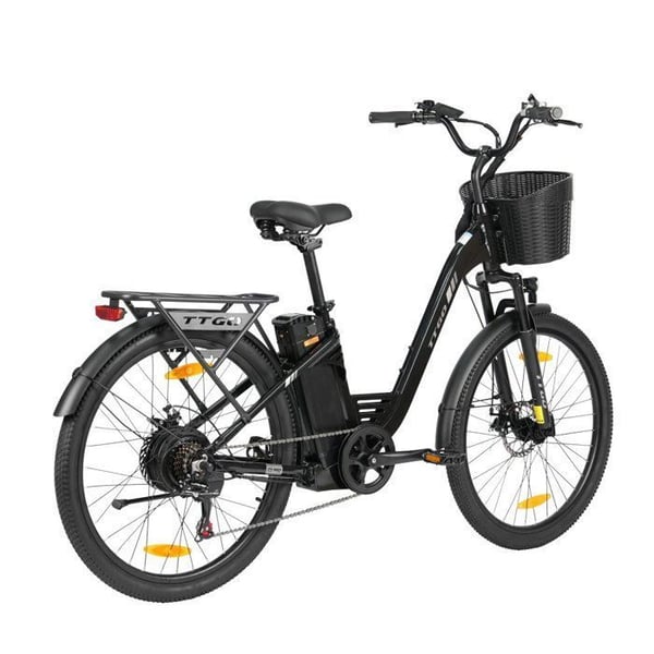 Sähköpyörä TTGO C2 PRO Aikuisille, Moottori 250 W, Maastorenkaat 26 Tuumaa, Akka 36 V 18 Ah