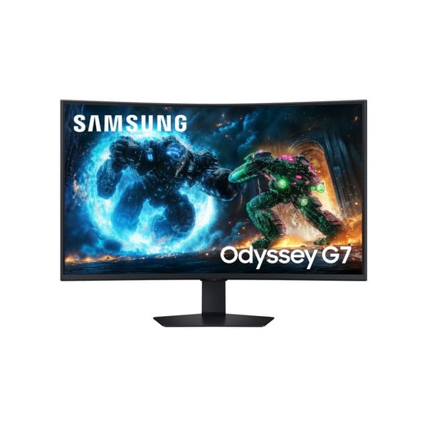 Spelmonitor - SAMSUNG - Odyssey G7 G75F - 37" UHD - 1ms - Kurvad - Svart