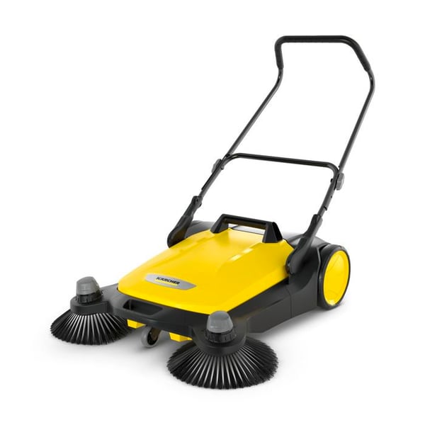 Karcher S 6 Twin mekanisk sopmaskin - Sopbredd 860 mm - Dubbelborstar - Samlarens kapacitet 38 L