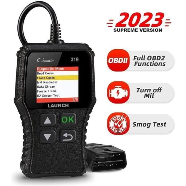 AC14063-LAUNCH CR319 Auto Diagnostic Case OBD2 Scanner Error Code Reader på franska