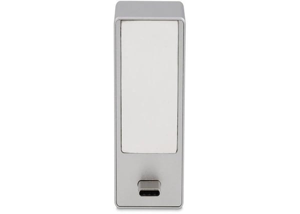 USB-hub - LMP - 23794 - Silver - 3 portar - USB-A och USB-C - Tiny Hub