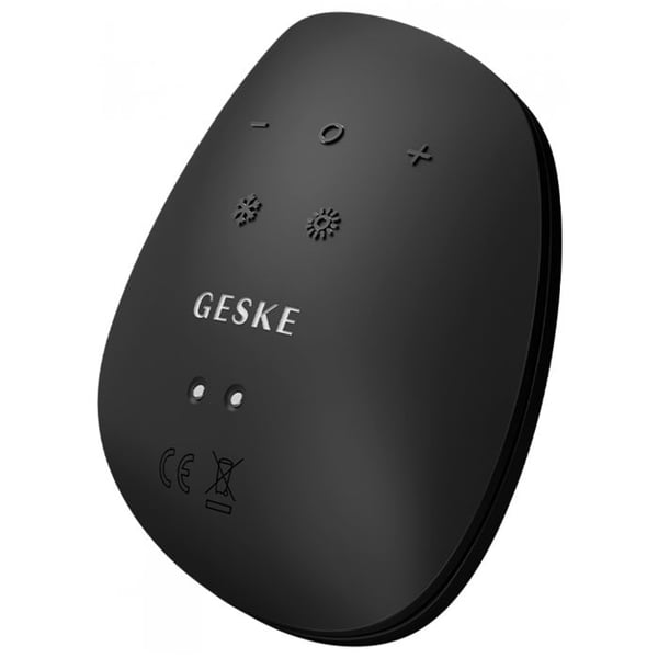 Ansiktsmask - GESKE - Sonic Varm & Kyl 9 i 1 - Svart - Autonomi 90 min - Trådlös funktion.