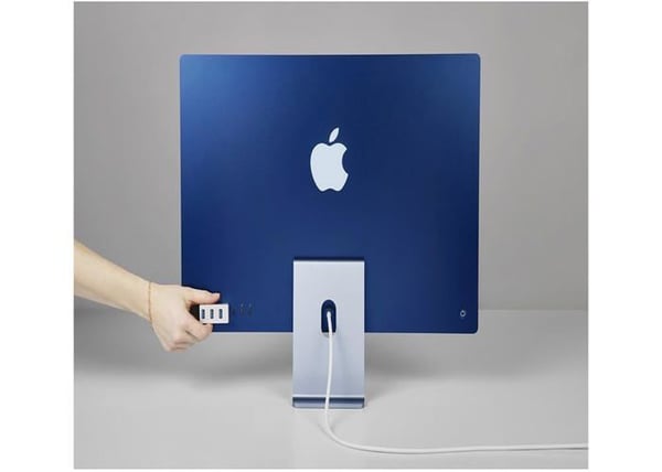 USB-hub - LMP - 23794 - Silver - 3 portar - USB-A och USB-C - Tiny Hub