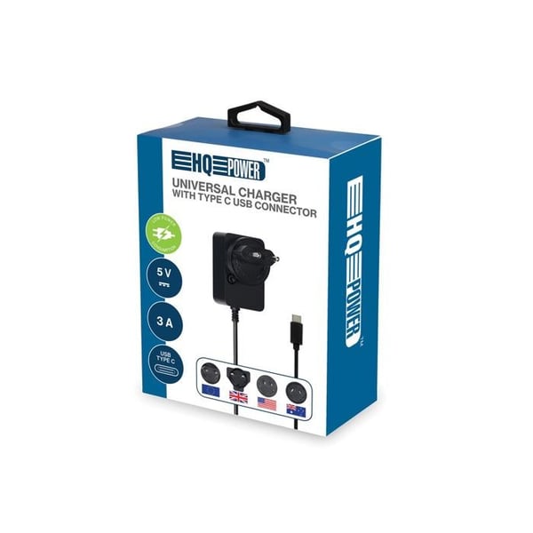 Laddare - VELLEMAN - Kompakt - 5 VCC - 2.5 A - 15 W - USB Typ C