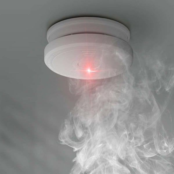 Röksensor - ALECTO - SA20 3X - Larm 85dB - Stoppknapp - Vit