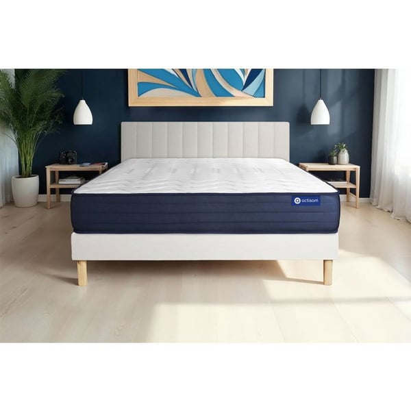 Sängset Madrass Sängbotten 160x200 cm - Vit Sängbotten (i kit) - Actiflex Life
