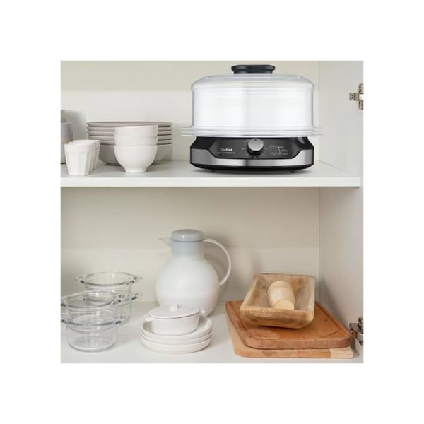 Vaporiera - TEFAL - VC2048 - 800W - 9L - 3 Kurve Sort