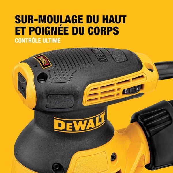 Excenterslip 280W 125mm i kartong - DEWALT - DWE6423-QS