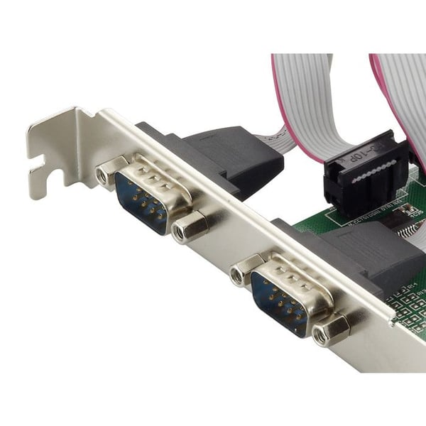 Conceptronic SRC01G 2-portars PCI-Express seriellt instickskort, seriellt (9 stift) PCIe