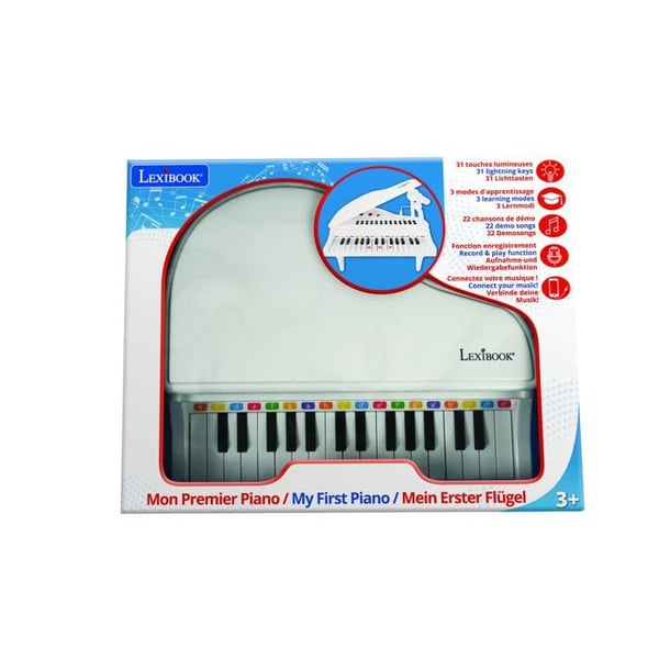 Mini elektroniskt flyglar med mikrofon