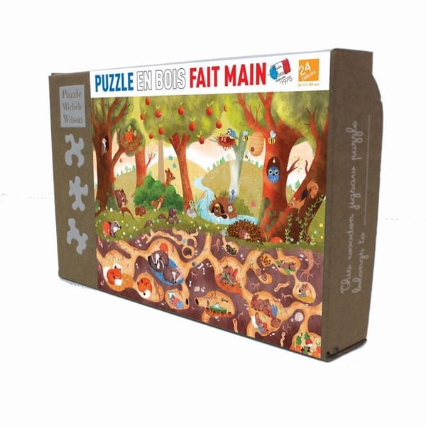 Pussel Michèle Wilson - Terriers av Hyacinthe Gioanni - WILSON SPEL