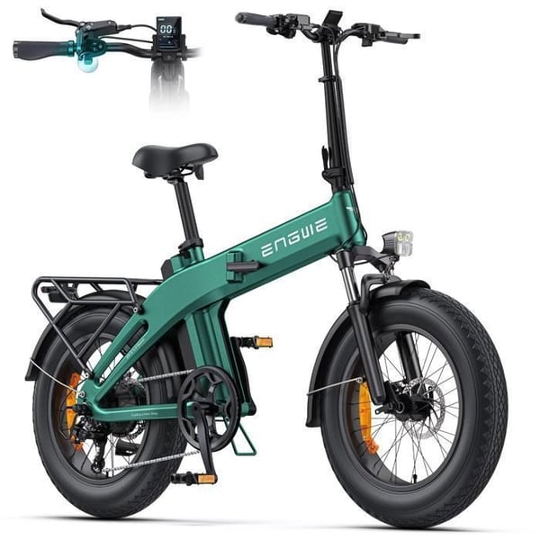 Elcykel sammenklappelig - ENGWE - EP-2 3.0 BOOST - Batteri 48V 13,5Ah - Rækkevidde 120km - Hydrauliske bremser