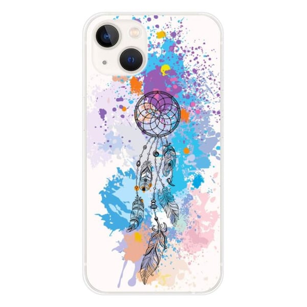 Silicone skal - Kompatibel med Apple iPhone 13 - design drömfångare färg