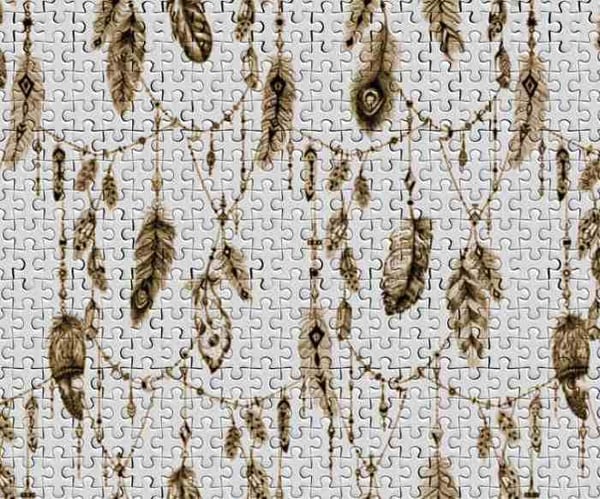 A.S. Creation Tapetkollektion Atelier 47 DD117595 Fjädrar Beige