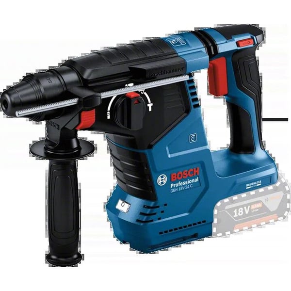 SDS Plus borrhammare GBH 18V-24 C - BOSCH - utan batteri eller laddare - L-BOXX - 611923001