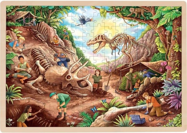Goki - Dinosaur Dig Puzzle - GOLLNEST & KIESEL