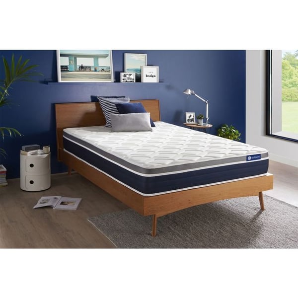 Madrass - ACTISOM - Actiflex Comfort - 150x190 cm - Fjädrar i påse - Minnesskum