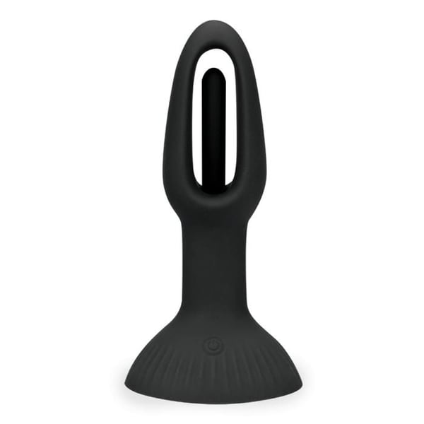 Plug anal ventouse flapping Flapster - Svart