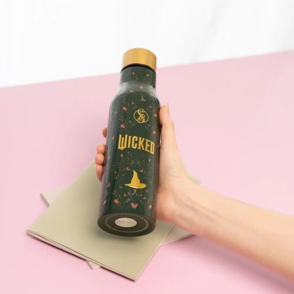 Isolerad Flaska - GRUPO ERIK - WICKED - Del 2 - 550 ml - Grön - Officiell